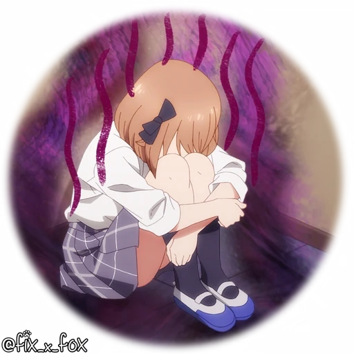 ☹️ Стикер «One Room Hiatari Futsuu Tenshi tsuki» для Telegram
