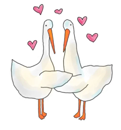 ❤ Стикер «Гусик» для Telegram