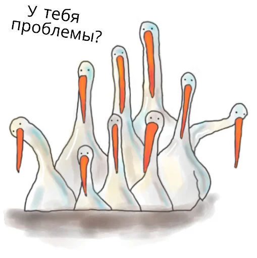 🤔 Стикер «Гусик» для Telegram