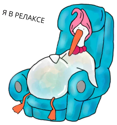 🤓 Стикер «Гусик» для Telegram