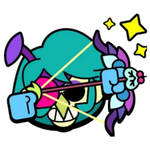 🦟 Стикер «Angelo Brawl Stars» для Telegram