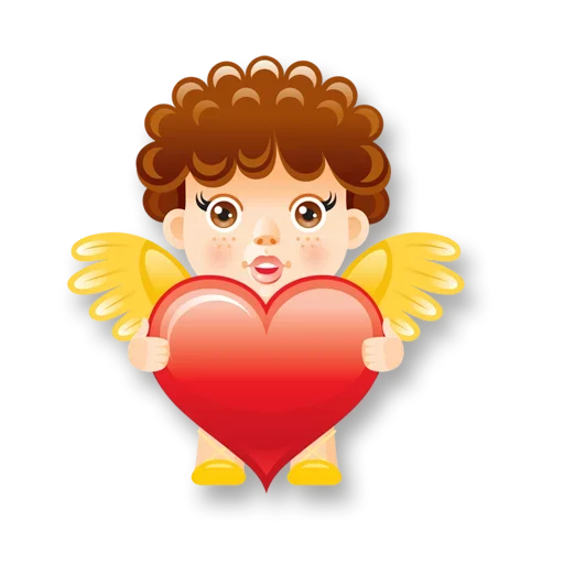 😟 Стикер «Ангелочки» для Telegram