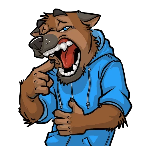 😑 Стикер «Angel or Demon ART» для Telegram