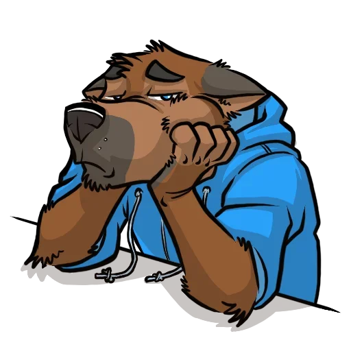 😴 Стикер «Angel or Demon ART» для Telegram