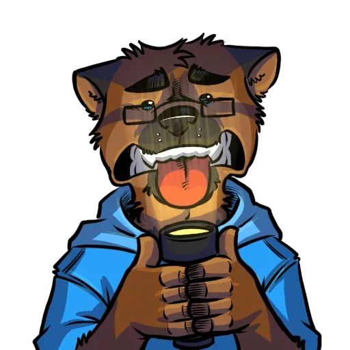 😓 Стикер «Angel or Demon ART» для Telegram