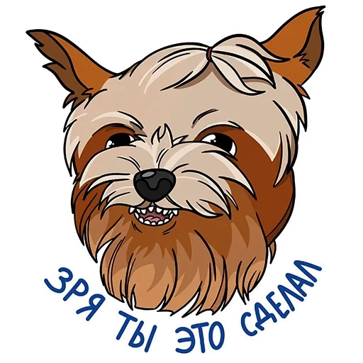 Стикерпак Злой Шелби для Telegram