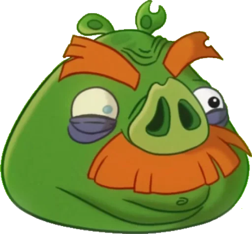 👨‍🦰 Стикер «Angry Birds Toons» для Telegram