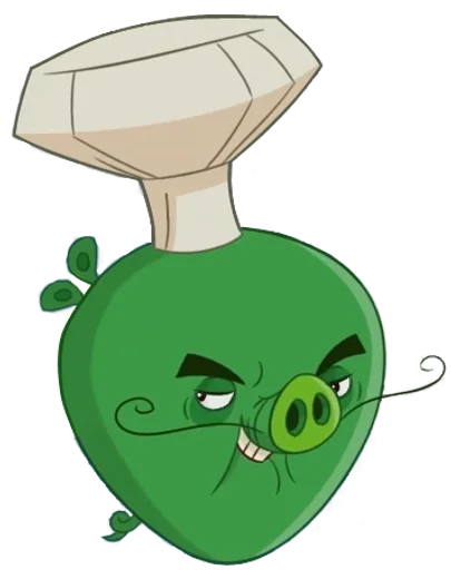 👨‍🍳 Стикер «Angry Birds Toons» для Telegram
