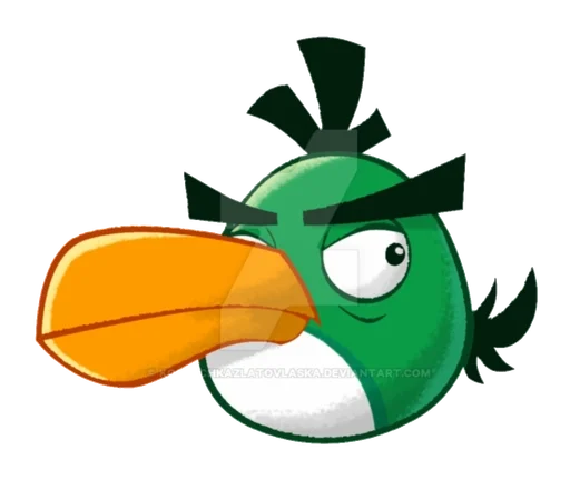 😒 Стикер «Angry Birds Toons» для Telegram