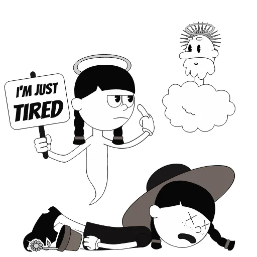 😵 Стикер «Angry Anya» для Telegram