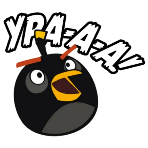 🤩 Стикер «Angry Birds in Russia» для Telegram