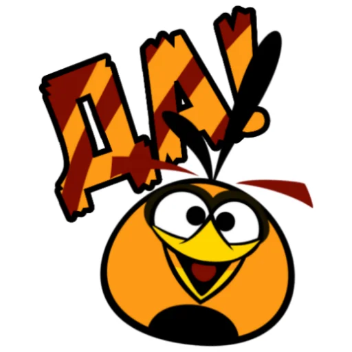 🤪 Стикер «Angry Birds in Russia» для Telegram