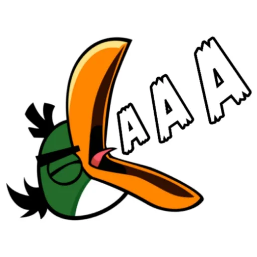 😠 Стикер «Angry Birds in Russia» для Telegram