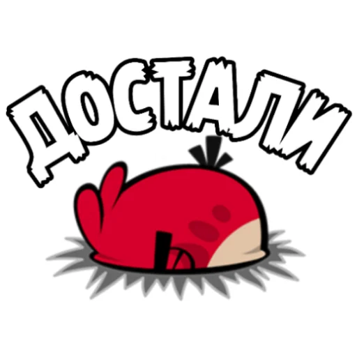 🤦 Стикер «Angry Birds in Russia» для Telegram