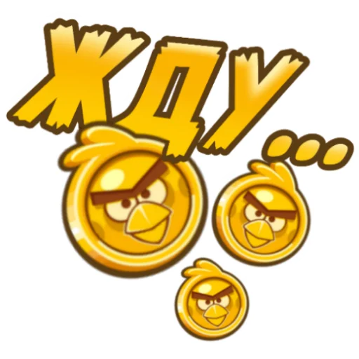 🤑 Стикер «Angry Birds in Russia» для Telegram