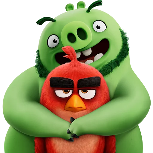 ❤️ Стикер «Angry Birds Movie» для Telegram