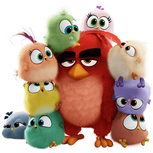 😪 Стикер «Angry Birds Movie» для Telegram