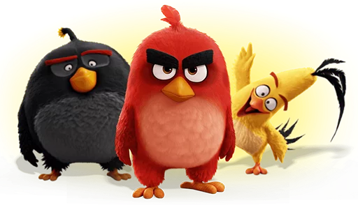 😾 Стикер «Angry Birds Movie» для Telegram