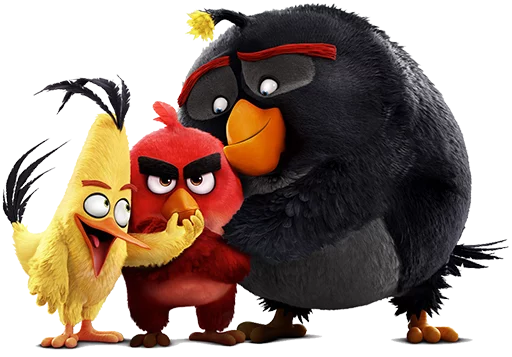 ☺️ Стикер «Angry Birds Movie» для Telegram