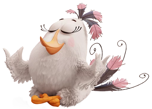 😴 Стикер «Angry Birds Movie» для Telegram