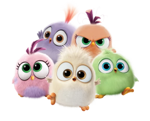😍 Стикер «Angry Birds Movie» для Telegram