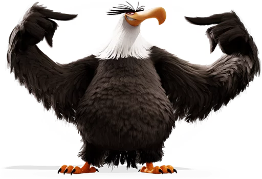 💪 Стикер «Angry Birds Movie» для Telegram