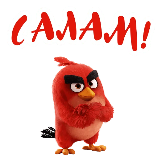 🕊️ Стикер «Angry Birds Shop» для Telegram