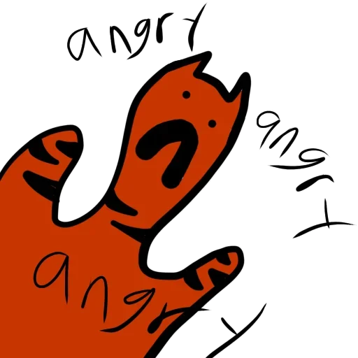 😙 Стикер «Angry C» для Telegram