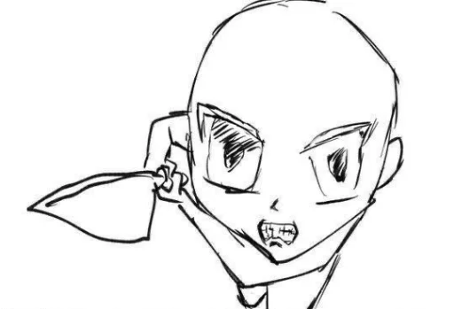 😠 Стикер «Злі корейскі реакшнпікі та інше» для Telegram