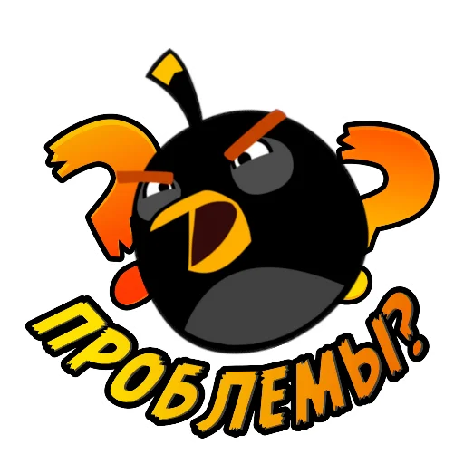 ❓ Стикер «ЭнгриПак» для Telegram