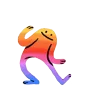 Стикер 32 Holo Dance