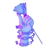 Стикер 19 Holo Dance