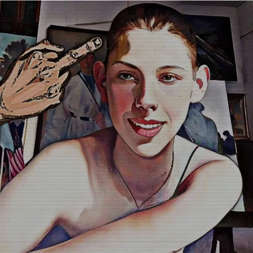 🖕 Стикер «Voluptua» для Telegram