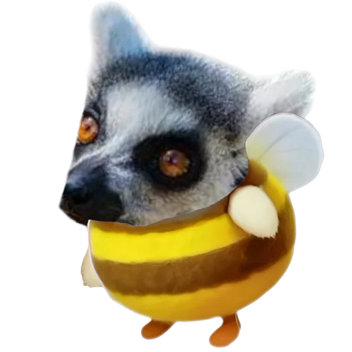 🦥 Стикер «Животные пчелы» для Telegram