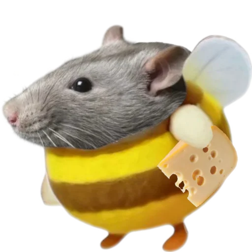 🐀 Стикер «Животные пчелы» для Telegram