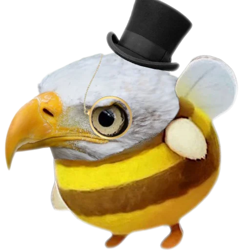 🦅 Стикер «Животные пчелы» для Telegram