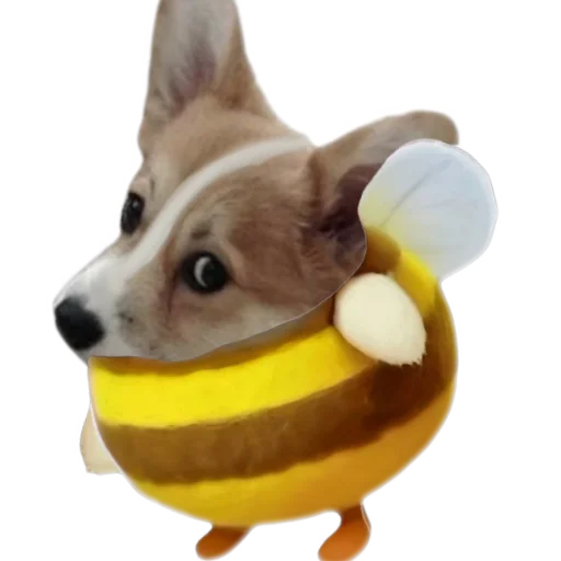 🐶 Стикер «Животные пчелы» для Telegram