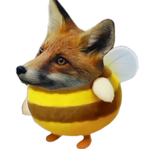 🦊 Стикер «Животные пчелы» для Telegram