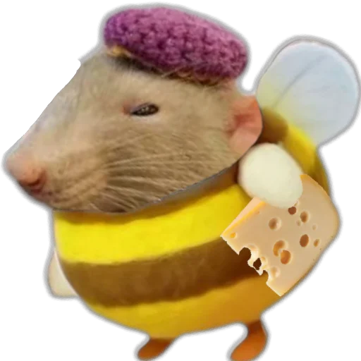 🐁 Стикер «Животные пчелы» для Telegram