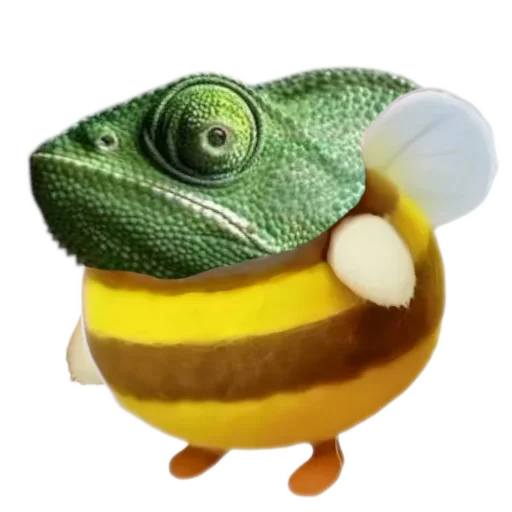 🦎 Стикер «Животные пчелы» для Telegram