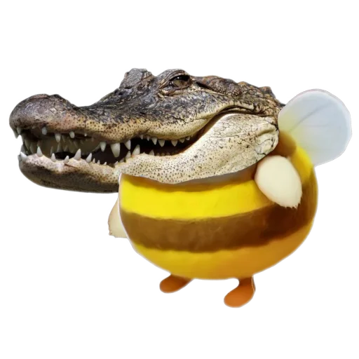 🐊 Стикер «Животные пчелы» для Telegram