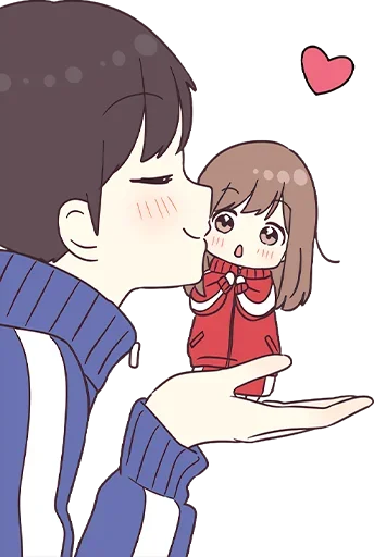 😘 Стикер «Cute Couple» для Telegram