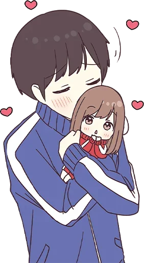 😘 Стикер «Cute Couple» для Telegram