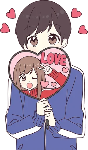 💝 Стикер «Cute Couple» для Telegram