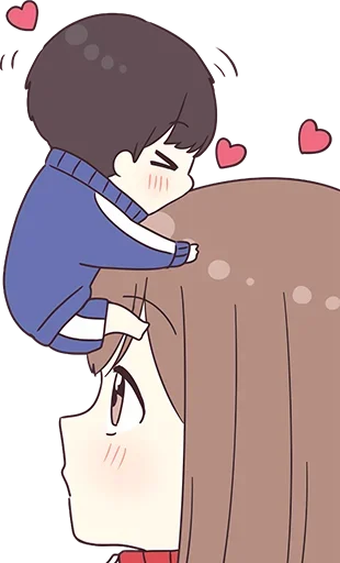 😘 Стикер «Cute Couple» для Telegram