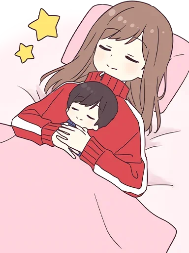 🛌 Стикер «Cute Couple» для Telegram