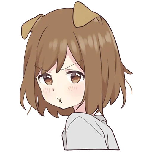 😤 Стикер «Cute Anime» для Telegram