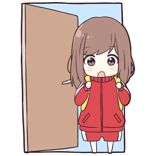 🚪 Стикер «Cute Anime» для Telegram