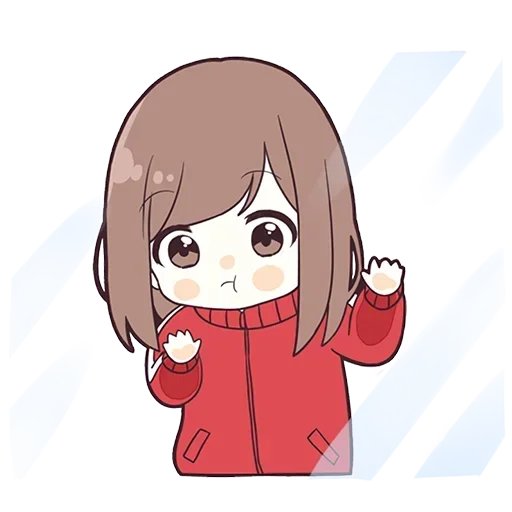 😍 Стикер «Cute Anime» для Telegram