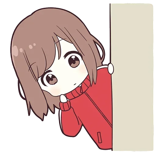 😐 Стикер «Cute Anime» для Telegram